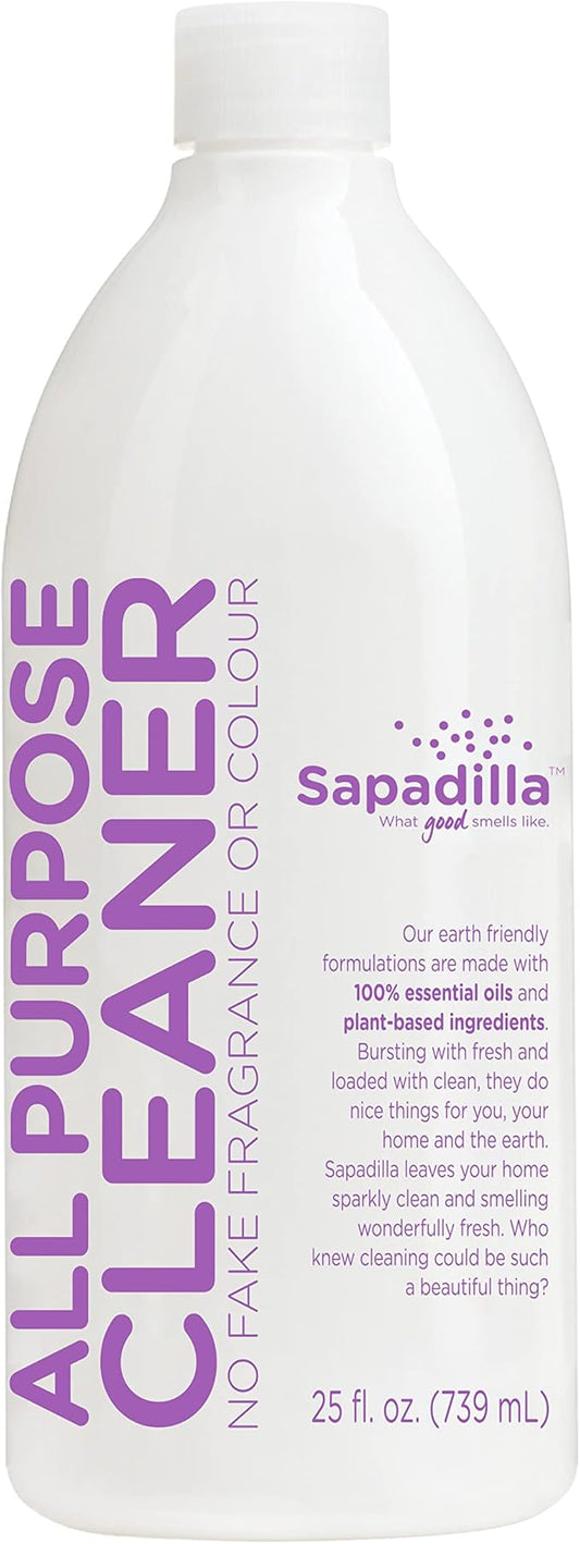 Sapadilla Sweet Lavender + Lime Biodegradable All-Purpose Cleaner Concentrate, 25 Ounce