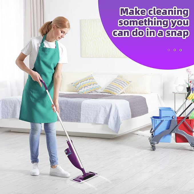 30 Count Disposable Mop Pads for Swiffer WetJet Hardwood Floor Spray Mop, Mopping Pads for Swiffer All-in-One Mopping Cleaner Starter Kit