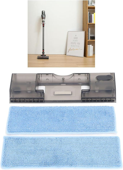 Vacuum Replacement Water with 2 Mopping Pad Easy Install Vacuum Cleaner Parts for PROSCENIC P10 P11 Robot Vacuum Water