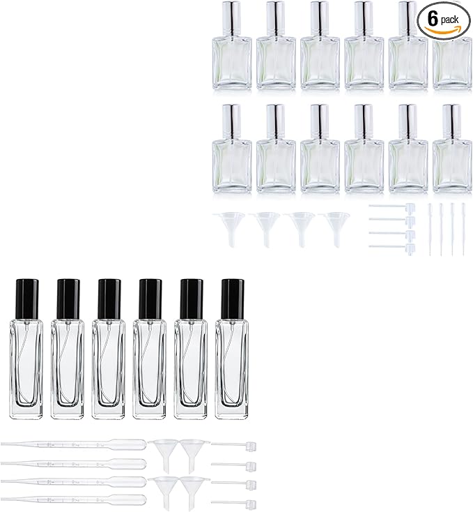 YU FENG Refillable Empty Perfume Spray Bottle Bundle