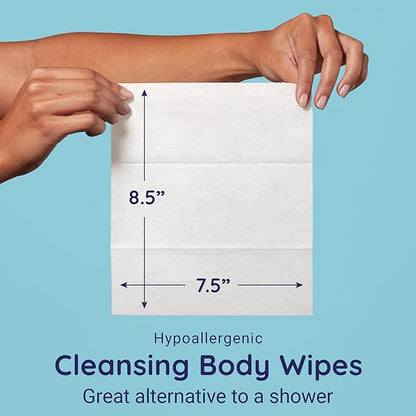 Wet Ones Body Wipes, Clean Scent Body Cleansing Wipes | Travel Size Wipes | 28 ct. (6 pack)