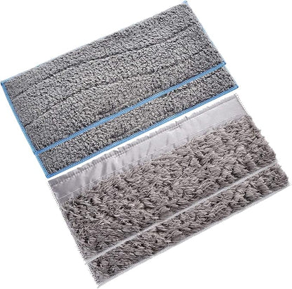 4Pack Washable and Reusable Dry Wet Mopping Pads Replacement Parts Compatible for iRobot Braava Jet m6 (6110) (6012) (6112) (6113) Ultimate Robot Mop Pads Accessories (2 Wet & 2 Dry Pad)