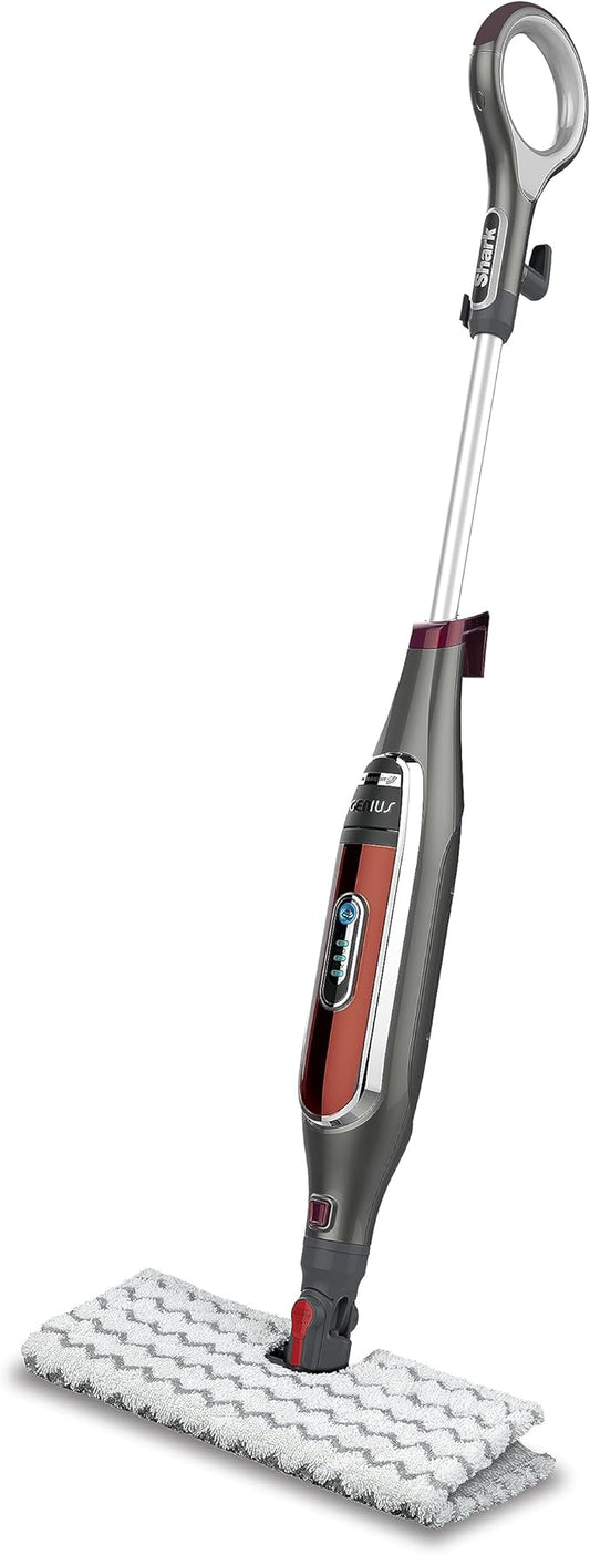 Shark | Steam Mop for Home | Lightweight | Powerful Steam Cleaning with Steam Blaster Technology | Includes 2 Mop Pads | Ideal for Hardwood Floors, Tile, Laminate | Burgundy/Gray | S5003D