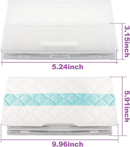 20 Pcs for Shark Vacmop Replacement Pads VM252 VM250 VM200 VM190 - Replacement for Shark Vac Mop Pads Refills Part VMP30 (20)