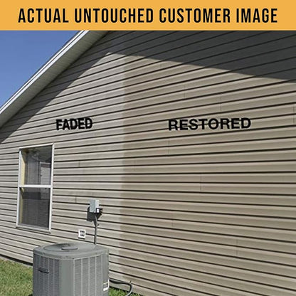 Renu Universal House Wash-Incredible Coverage Of 2000+ SF | Removes Stains, Oxidation & More | Ideal For Vinyl Siding, Decks, Fences, Pavers & Outdoor Fabrics | Surfaces Stay Clean for up to 3 Yrs.