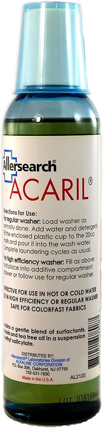 Allersearch ACARIL Laundry Additive 8 Oz