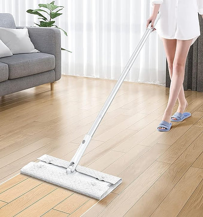 SUZZYVINE Extra Large Dry Mop Refills for Floor Mopping and Cleaning, XL Dry Floor Mop Pads, Multi Surface Refills for Dusters, Unscented,9.85 X 16.53 Inch Total80 Count