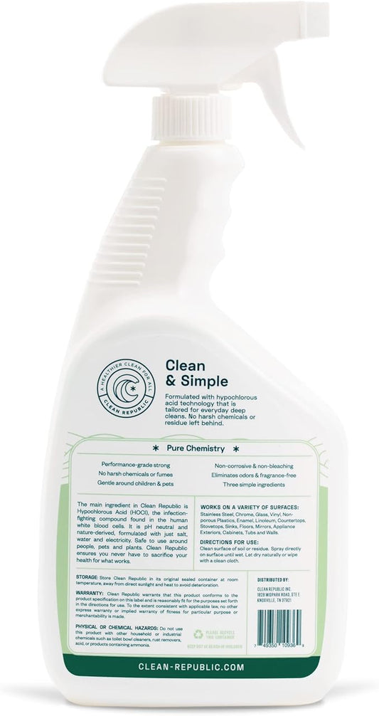 All-Purpose Cleaner, Daily Use Cleaning Spray for Kitchens, Bathrooms, and More, 32 Fluid Ounce Bottle, 12-Pack
