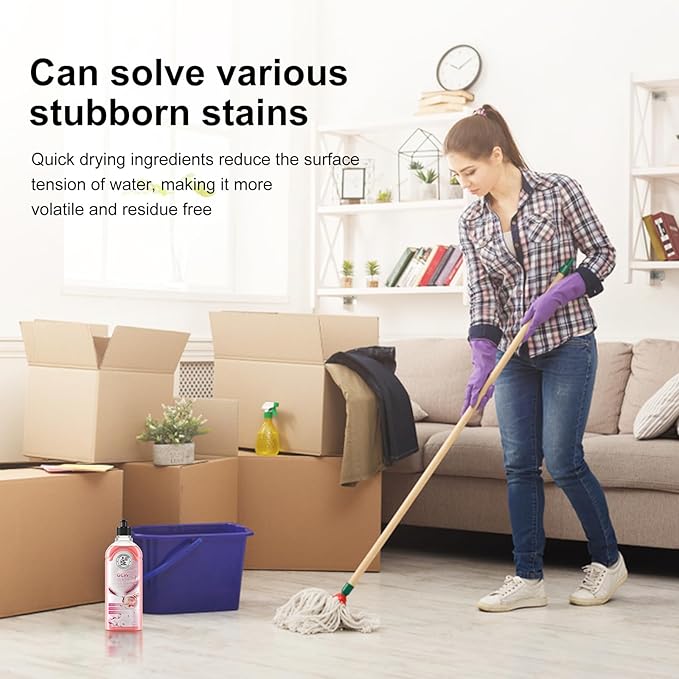 Floor Cleaner & All-Purpose Cleaner Plant-Based and Biodegradable Formula Kitchen, Floor, Bathroom and Surface Cleaning Product for Home, Sakura Scent, 33.8 Fluid Ounces (Sakura)