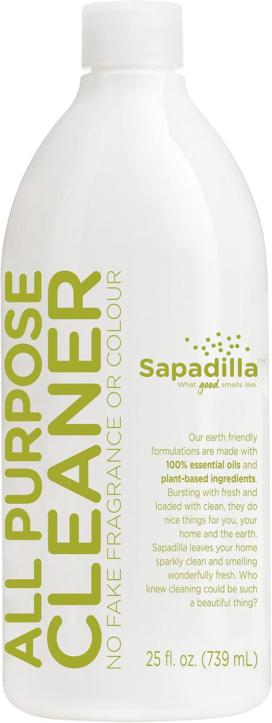Sapadilla Rosemary + Peppermint Biodegradable All-Purpose Cleaner Concentrate, 25 Ounce