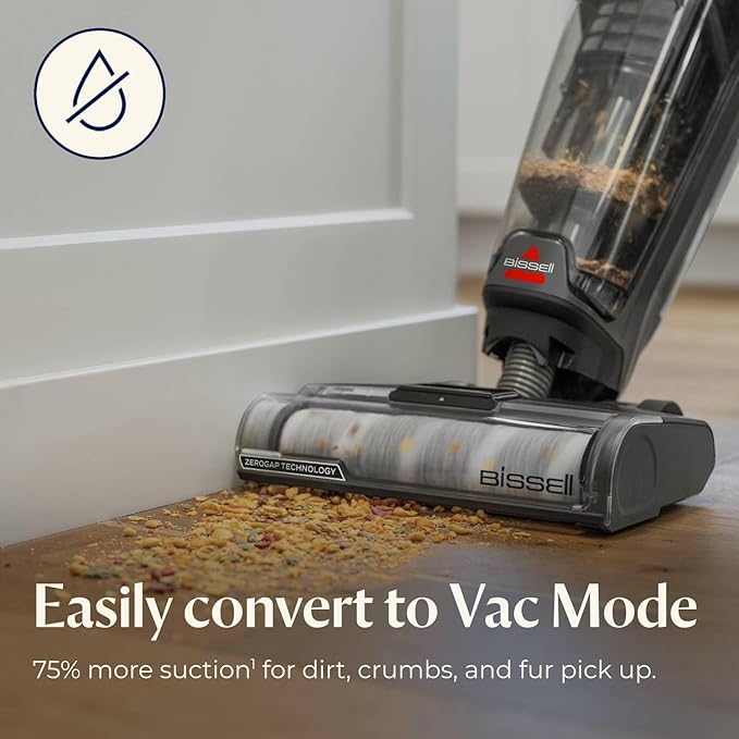 Bissell® CrossWave® OmniForce™ Edge Cordless Multi-Surface Hard Floor Cleaner Wet Dry Vacuum with Zero-Gap Edge Technology, 3930F
