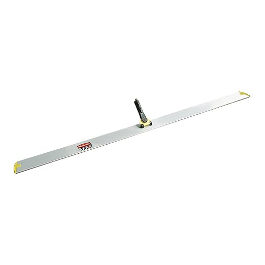 Rubbermaid Commercial Products HYGEN Microfiber Quick-Connect Mop Frame, 59 inch, Silver, for Janitorial/Professional/Industrial Cleaners for Heavy-Duty Floor Cleaning/Mopping/Dusting