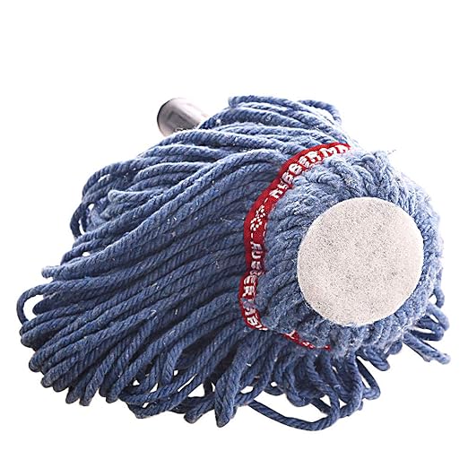 Rubbermaid Commercial Products Self-Wringing Ratchet Twist Mop with Blended Yarn Head, 54-Inch (1809375)
