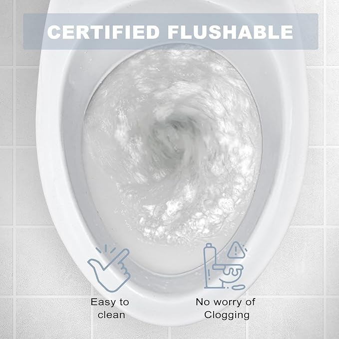 Flushable Wipes Travel Size，Flushable Wipes for Women Wet Wipes Travel Size，Butt Wipes for Women and Men，Wet Wipes Unscented Travel for Adult,Women,Men, Girl and Homeless (pack of 100, Aloe Vera)