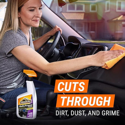 Armor All Multi Purpose Cleaner, All Purpose Car Cleaner for All Auto Surfaces, 28 Fl Oz