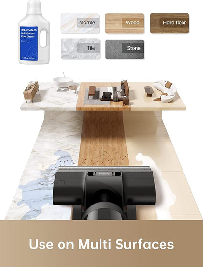 dreame Cleaning Solution Compatible with H12 PRO/G10 Pro/H13 PRO/H12S/H12 Pro FlexReach/H12 Dual/G10 Combo/G10/K10/K10 Plus Wet Dry Vacuum Cleaner (16.9 OZ)
