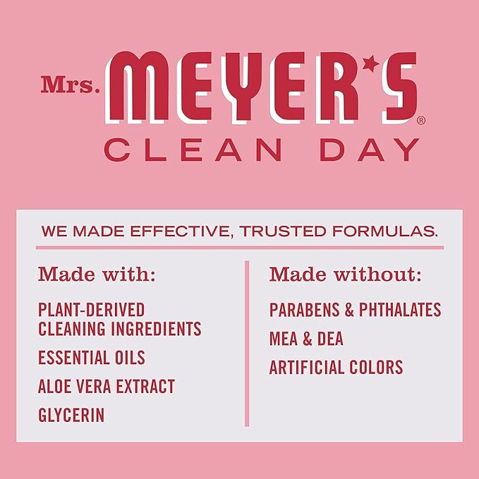MRS. MEYER'S CLEAN DAY Variety, 1 Mrs. Meyer's Liquid Hand Soap, 12.5 OZ, 1 Mrs. Meyer's Liquid Dish Soap, 16 OZ, 1 CT (Peppermint)