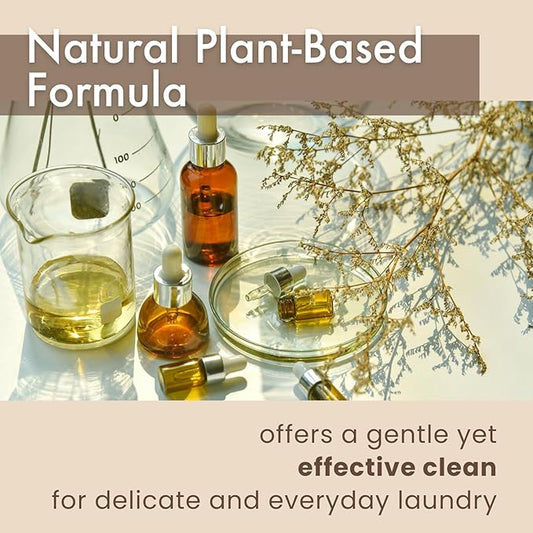Natural Laundry Detergent Liquid for Sensitive Skin, Baby, Kids, Organic Liquid Detergent with Organic Plant & Fruit Extracts from Japan, FRENCH MACARON+LUXURY RELAX+SHINY MOON 50.7 Fl Oz