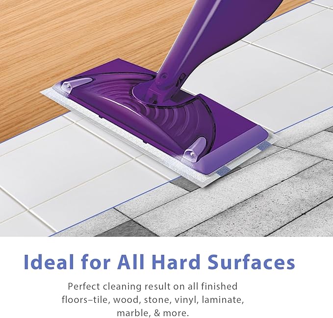 Mopping Pads Refills for Swiffer Wet Jet Mop - Thickness,Absorbent,24 Count