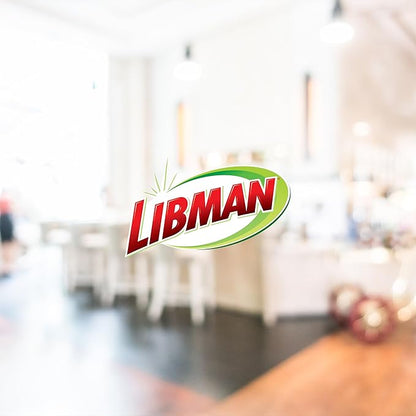 Libman Rinse 'n Wring Mop and Bucket System | Microfiber Floor Mop | Hardwood Floor Cleaner | Wet & Dry Mop | Clean & Dirty Water Chambers | Power Blades | 2 Total Microfiber Pads,Green