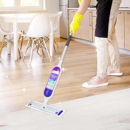 20 Count Disposable Power Mop Refills Compatible with Swiffer Power Mop Multi-Surface Floor Mop and Power Mop Wood Mop Mop Refills Replacement Pads for Floor Cleaning