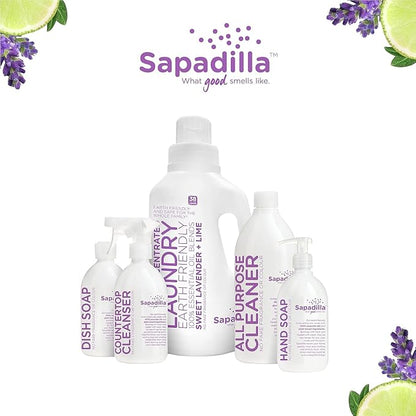 Sapadilla Sweet Lavender + Lime Laundry, Pack of 2