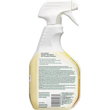 CloroxPro Clorox EcoClean All-Purpose Cleaner Spray Bottle, 32 Fluid Ounces, Pack of 9