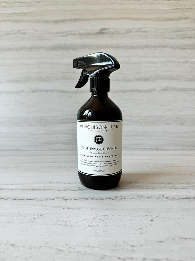 Murchison-Hume All-Purpose Cleaner - Vegan, Plant-Based, and Biodegradable Formula, Safe for Household Surfaces, 17 fl. Oz Refillable Spray Bottle - Pack of 2 (Original Fig)