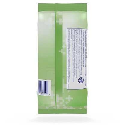 Vagisil Wipes for All Over Cleaning, Health Detox, Formulated with Essential Oils, 20 Wipes in a Re-Sealable Pouch (Pack of 3)