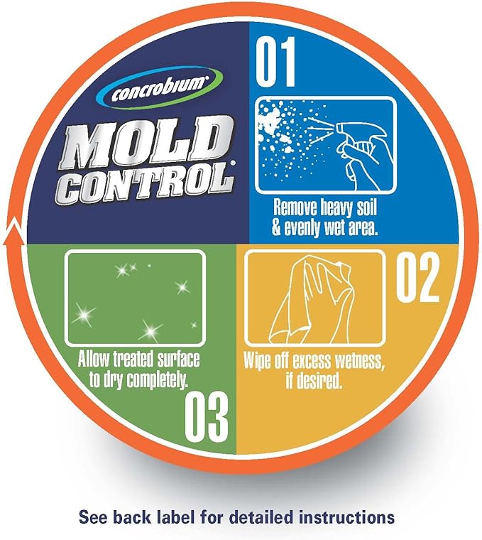 Concrobium 25001CAL Mold Control, 1 Gallon