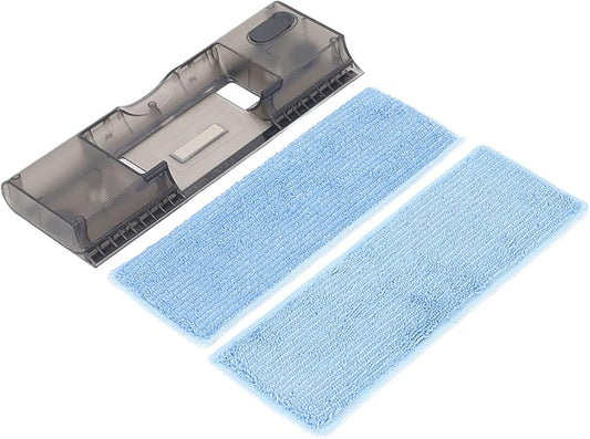 Vacuum Cleaner Replacement Water Tank, ABS Stable Performance Vacuum Cleaner Parts Efficient Easy Installation with 2 Mop Pads for Vacuum Cleaner