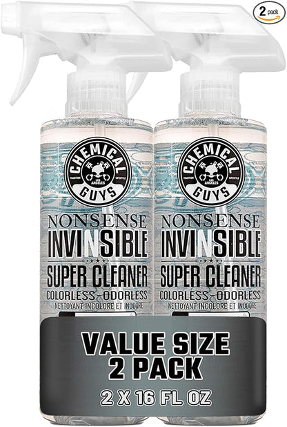 Chemical Guys SPI_993_1602 Nonsense All Surface Super Cleaner (Works on Vinyl, Rubber, Plastic, Carpet) Safe for Home, Garage, Cars, Trucks, SUVs, Jeeps, RVs & More, 16 fl oz, Unscented-2 Pack
