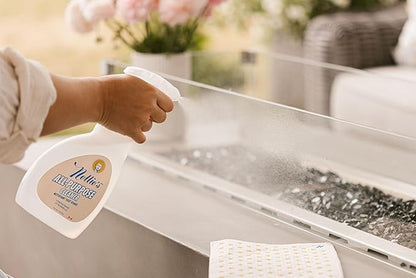 Nellie's All-Purpose Cleaner - Plant-Based Multi-Purpose Cleaner - Biodegradable, Leaping Bunny Certified, and Eco-Friendly - Lemongrass Scent (24 fl oz) - (Made in Canada)