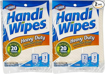 Heavy Duty Reusable Cloths, Color May Vary - 3 ct - 2 pk