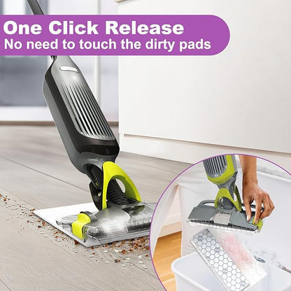 20 Pcs for Shark Vacmop Replacement Pads VM252 VM250 VM200 VM190 - Replacement for Shark Vac Mop Pads Refills Part VMP30 (20)