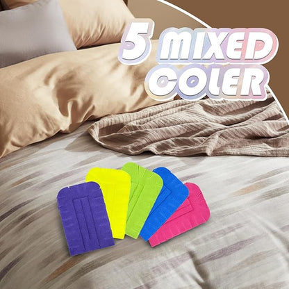 20 Pcs Fleece Duster Refill - 360° Reusable Duster Refills for Swiffer, Washable Hand Cleaning Pads for Ceiling Fans, Floors & Windows (5 Colors)