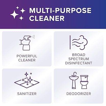 Oxivir Diversey 100898636 Tb One-Step Disinfectant Cleaner, Hospital Grade Accelerated Hydrogen Peroxide AHP, No Fragrance Added, Ready-to-Use Liquid, 1-Gallon