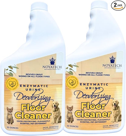 Pet Floor Cleaner – Enzyme-Powered Degreaser for Urine, Odor & Grime | Safe for Tile, Vinyl, Grout & Hardwood | Residue-Free & Pet Safe
