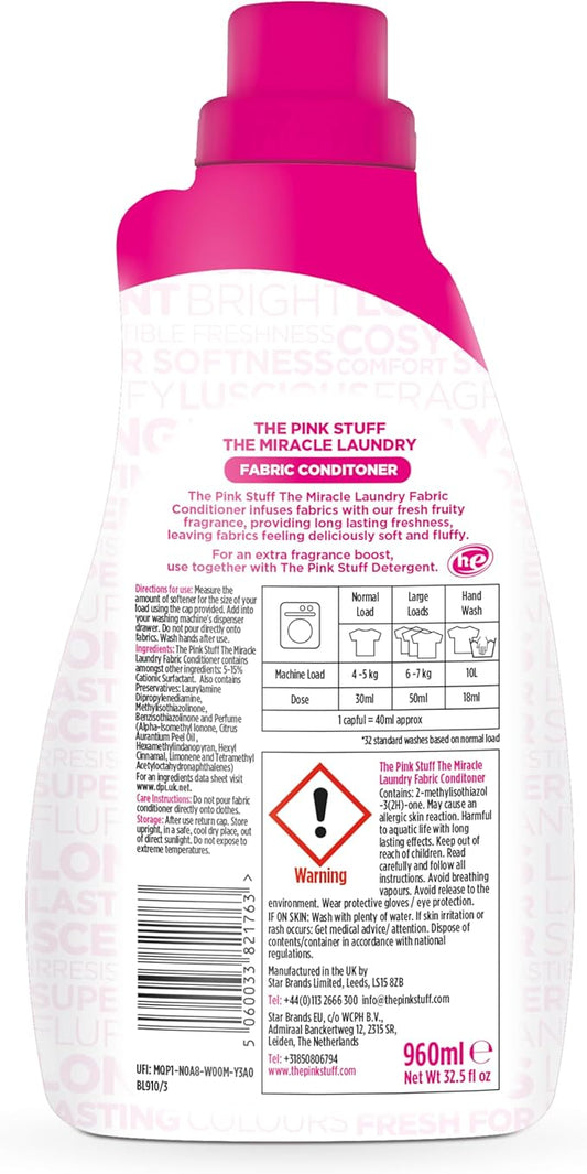 Stardrops - The Pink Stuff - The Miracle Laundry Liquid Fabric Conditioner