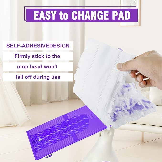 36 Pack Disposable Power Mop Refills Pads for Swiffer Power Mop,Swifter Wet Pads Refill,Disposable Mop Pads Swifters for Wood Floors,Spray Mopping Pads Refills for Multi-Surface Floor Cleaning