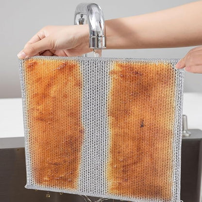 Bamboo Microfiber Cleaning Cloth-8Pcs Kitchen Wash Cloths,Wood Fiber Window Glass Rags,Micro Fiber Cloth for Cleaning Suitable for Dishes,Car Towel Rag Made From Baby Washcloths Material (silver)