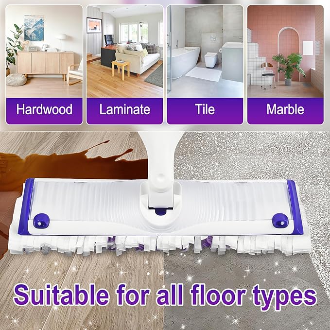 Power Mop Pads Refills for Swiffer Power Mop Pads,Compatible with Swiffer Power Mop Refills Replacement Disposable Power Mopping Pads Refills for Multi-Surface Floor Cleaning,36 PCS