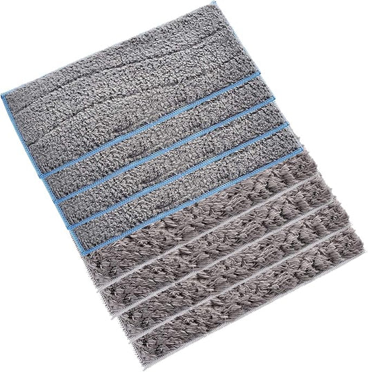 8Pack Washable and Reusable Dry Wet Mopping Pads Replacement Parts Compatible for iRobot Braava Jet m6 (6110) (6012) (6112) (6113) Ultimate Robot Mop Pads Accessories (4 Wet & 4 Dry Pad)