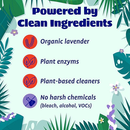 Originally Yellow Plant Based Fabric Softener | Ultra-Concentrated Laundry Softener Infused with Organic Lavender | High-Efficiency Liquid Fabric Softener Helps Remove Static & Wrinkles | 34 Oz