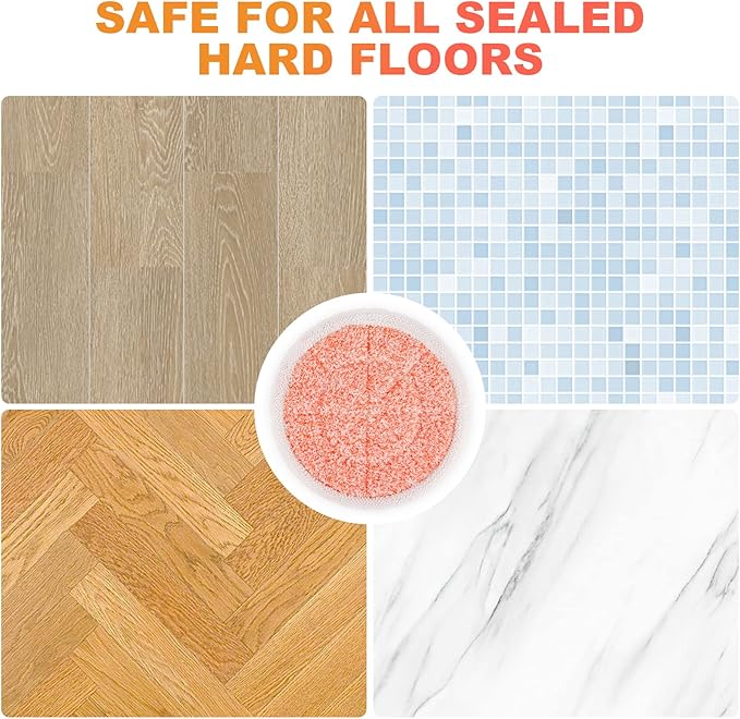 S7001 Pads for Shark steam Scrub - Pads for Shark S7001 s7000 s7000amz s7001tgt s7201 s7020 s7000c s8201 s8001 Series Steam Mop,Steam&Scrub Sanitize,All in One,Floor Steamer,Spin Mop Replacement Pads
