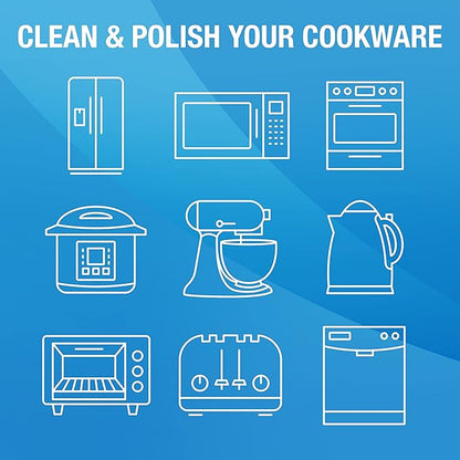 MiracleWipes for Microwaves and Cooktops, Easily Removes Food and Grime Buildup, Safe and Convenient Stove Top Cleaner, Great for Home and Kitchen Use - 60 Count