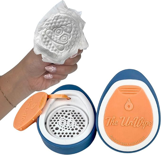 Instead of Flushable Wipes, Add Incredible Texture to Any Toilet Paper Anywhere, Clean Better, Flush Safely