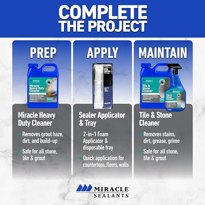 Miracle Sealants Tile & Stone Cleaner (Pack of 2)