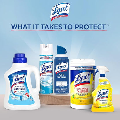 Lysol Air Sanitizer Spray + Odor Eliminator for Home & Office, Sanitizing Air Spray, Simple Fresh Scent, 10 oz (Pack of 3)