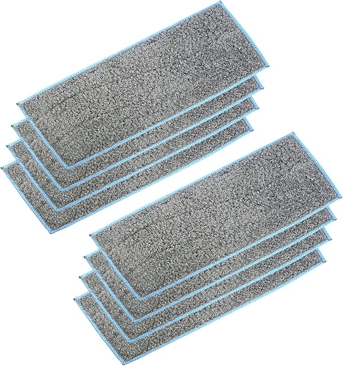 Extolife 8 Pack for Braava Jet M6 Pads - Washable and Reusable Wet Mopping Pads for iRobot Braava Jet m6 (6110) (6012) (6112) (6113) Ultimate Robot Mop